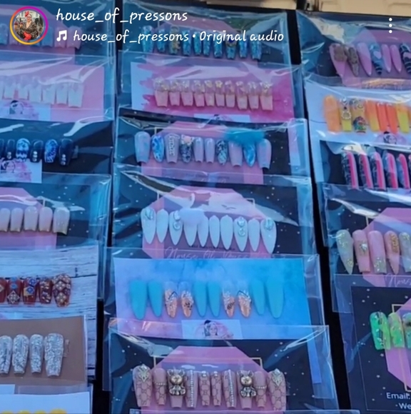 Handmade Wholesale Press On Nails - Picture 8 of 11